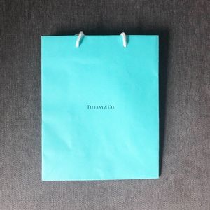 Authentic Tiffany & Co. Paper Gift Bag